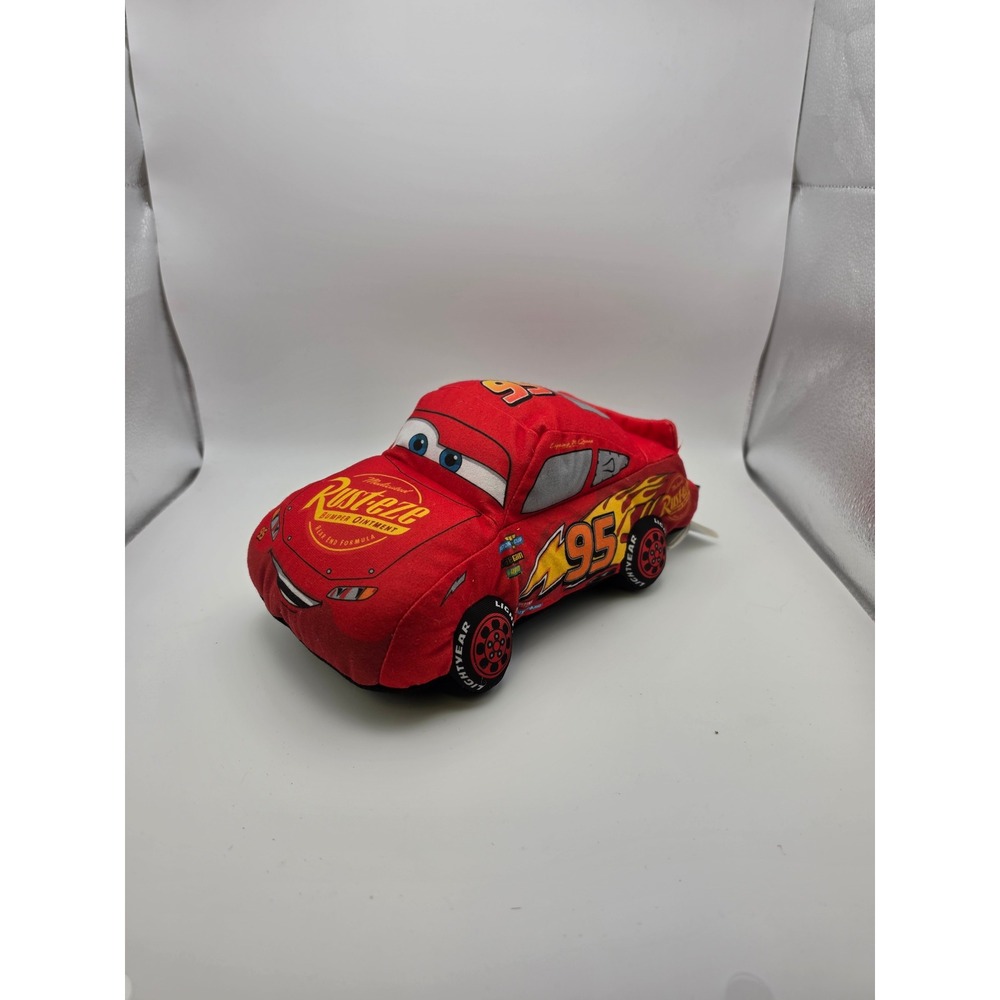 Disney Pixar Cars 3 Lightning McQueen Plush Stuffed Car The Northwest Company 95